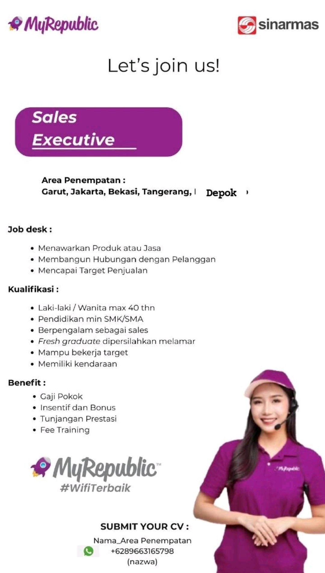 MyRepublic – Sales Executive